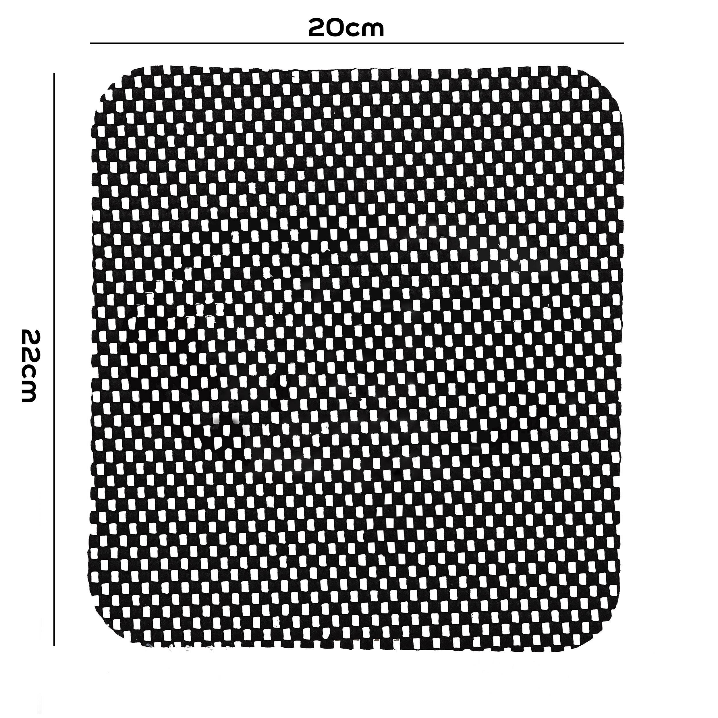 alca® Anti-Rutschmatte Auto Non-Slip 22x20 cm Handyablage Armaturenbrett