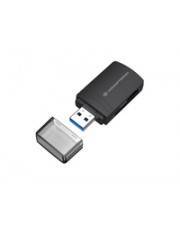 CONCEPTRONIC Kartenleser USB-A3.2->TF/Micro-SD4.0 schwarz Multimedia-Technik Reader
