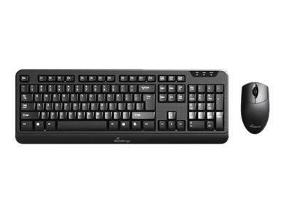 MediaRange Tastatur + Maus Set USB 2.0 kabelgebunden schwarz Eingabe / Ausgabe Mäuse & Tastaturen