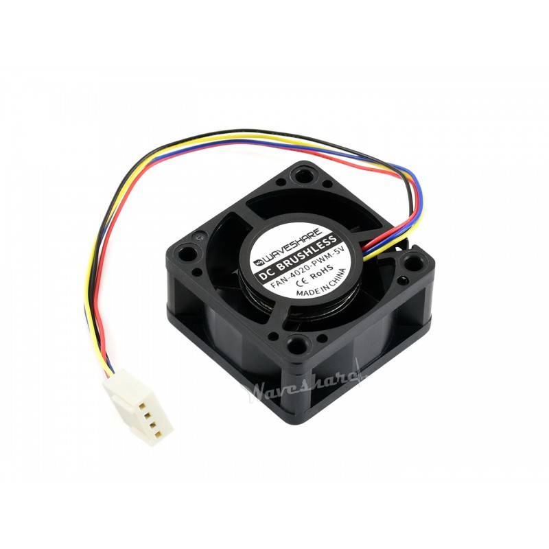 WaveShare Dedicated Cooling Fan for Jetson Nano PWM Speed Adjustment