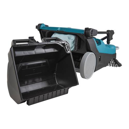 MAKITA VS001GZ - Akku-Kehrsaugmaschine (40V | XGT | Staubklasse L | Volumen max. 24,0l | inkl. Haupt- und Seitenbürste)
