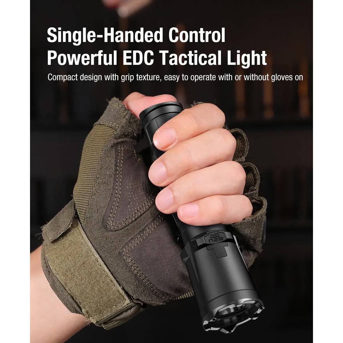 Klarus XT11GT PRO V3 TacMaster Taschenlampe 3300 Lumen - Schwarz