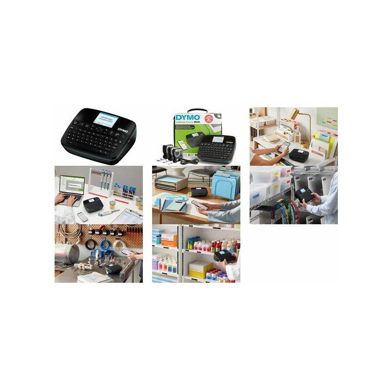 DYMO Etiqueteuse "LabelManager 640 CB", AZERTY, en coffret