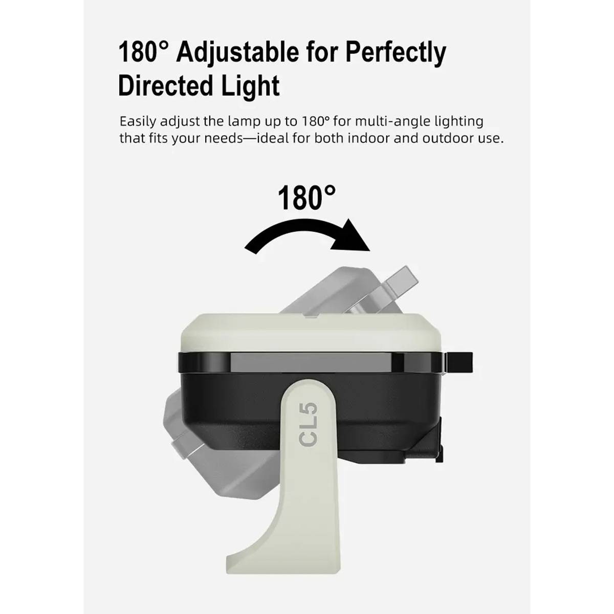 Klarus CL5 Campingleuchte 650 Lumen - Schwarz