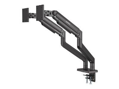 IC INTRACOM - Manhattan - Befestigungskit (dual arm monitor mount, Tisch-Klemme, Tischplattenbohrung) - verstellbare dop