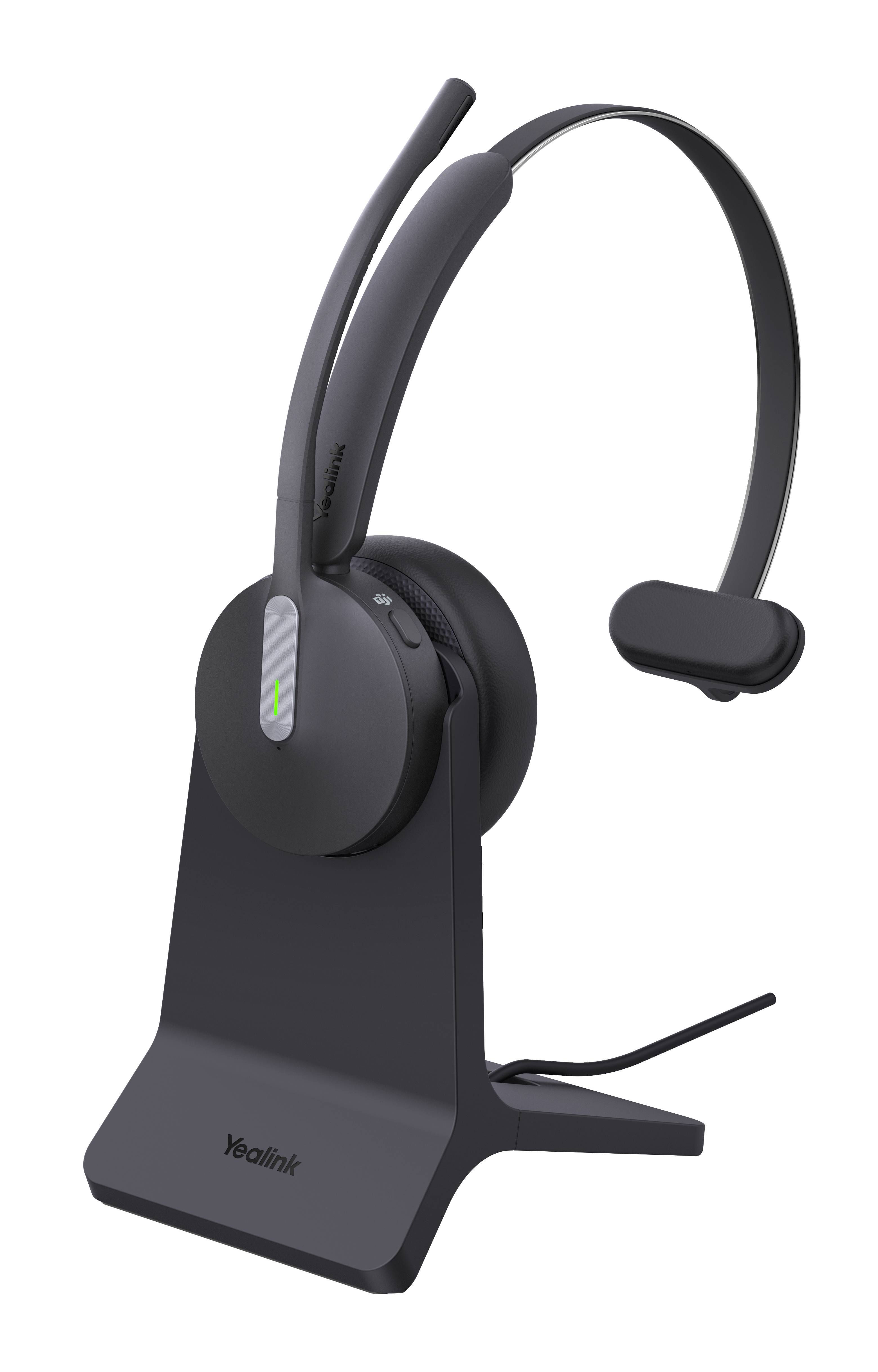Yealink Headset BH70 Mono Teams inkl. Ladeständer USB-C/A Eingabe / Ausgabe Kopfhörer & Headsets