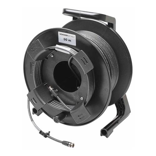 SOMMER CABLE Video SC-Vector PLUS 1.2/4.8 DZ (BNC male / BNC male | 1 x 0,88 mm² | NEUTRIK | Kabeltrommel) - 50,0m
