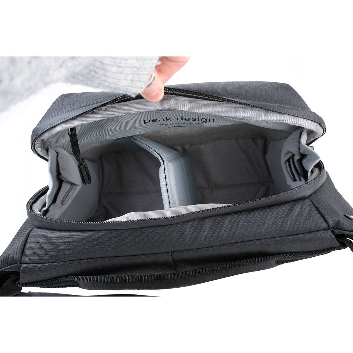 Peak Design Everyday Sling V2 3L Schultertasche - Black (Schwarz)