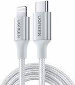 Ugreen USB-C to Lightning M/M Cable Aluminum Shell Braide..