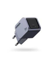Ein kompakter Wandladegerät mit zwei Steckern, gekennzeichnet mit „100W