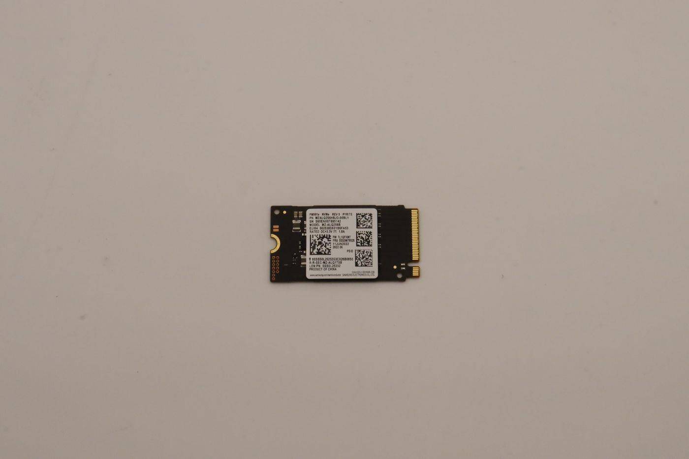 Lenovo SSDASM 256GM.22242PCIe3x4SAMSTD (5SS0W79528)
