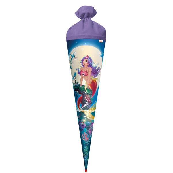 Schultüte Magische Meerjungfrau - rund 70 cm.
