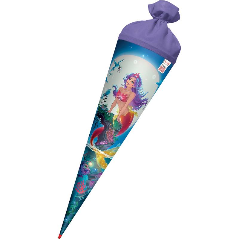 ROTH Schultüte "Magische Meerjungfrau", rund, 700 mm