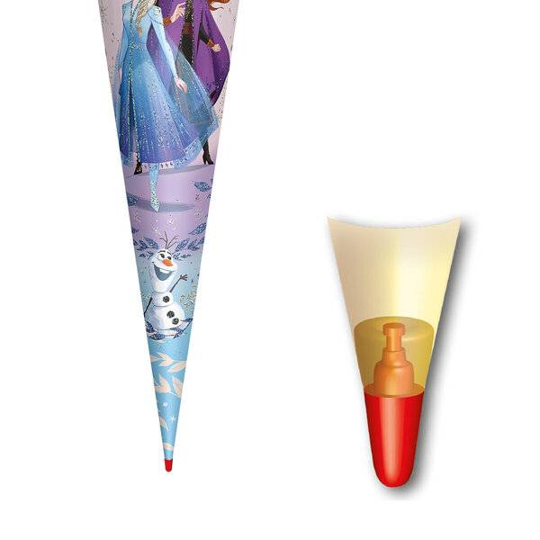 Schultüte Disney Frozen - rund 70 cm.