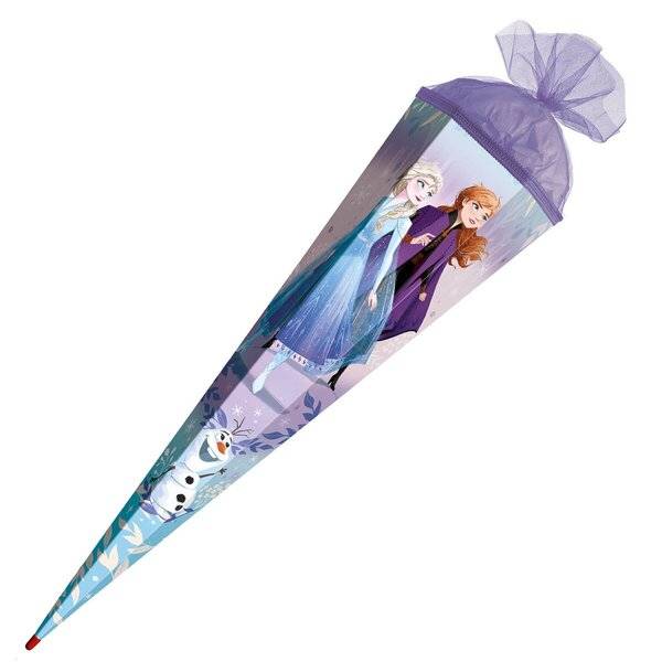 Schultüte Disney Frozen - sechseckig 85 cm