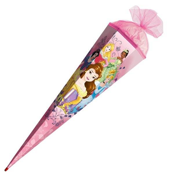 Schultüte Disney Princess - eckig 85 cm.