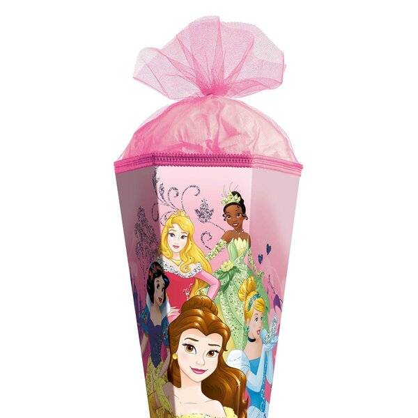 Schultüte Disney Princess - eckig 85 cm.