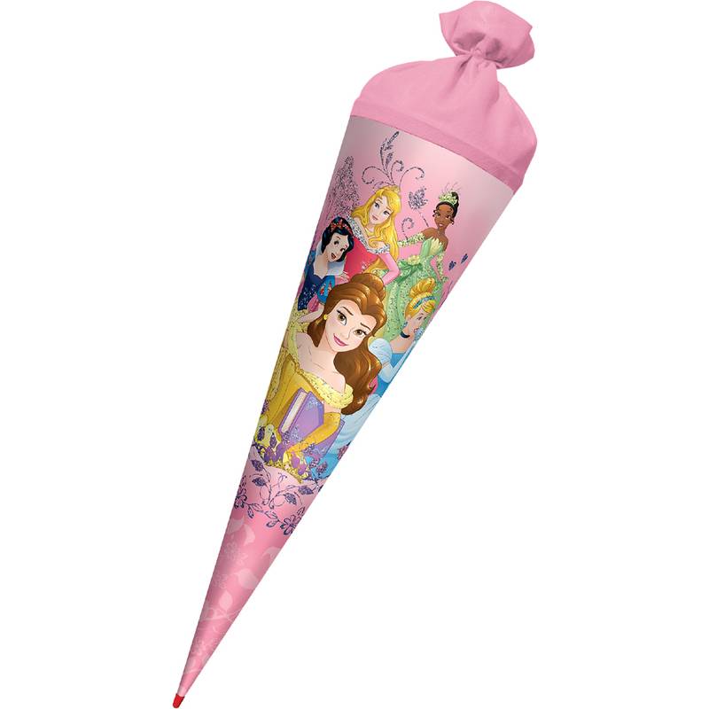 ROTH Motiv-Schultüte "Disney Princess", 700 mm, Glitter