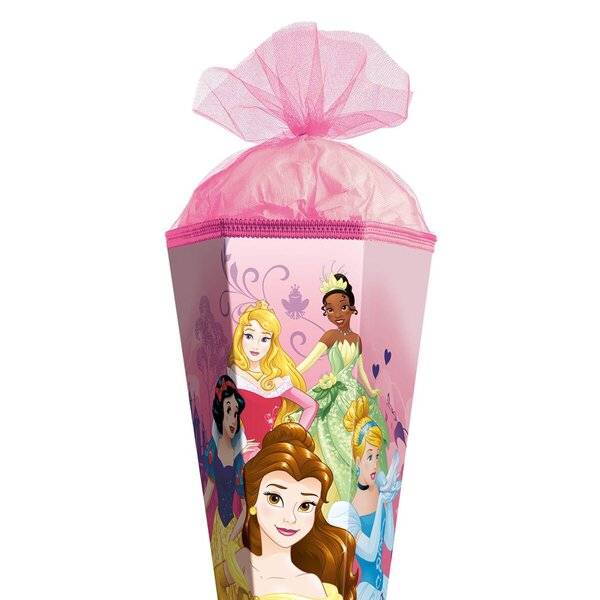 Schultüte Disney Princess - sechseckig 85 cm