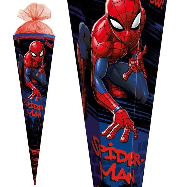 Schultüte Marvel Spiderman - eckig 85 cm.