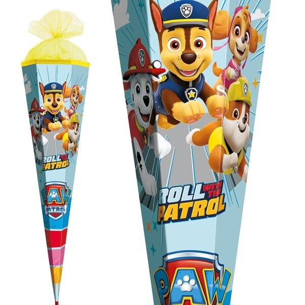 Schultüte Paw Patrol - eckig 85 cm.