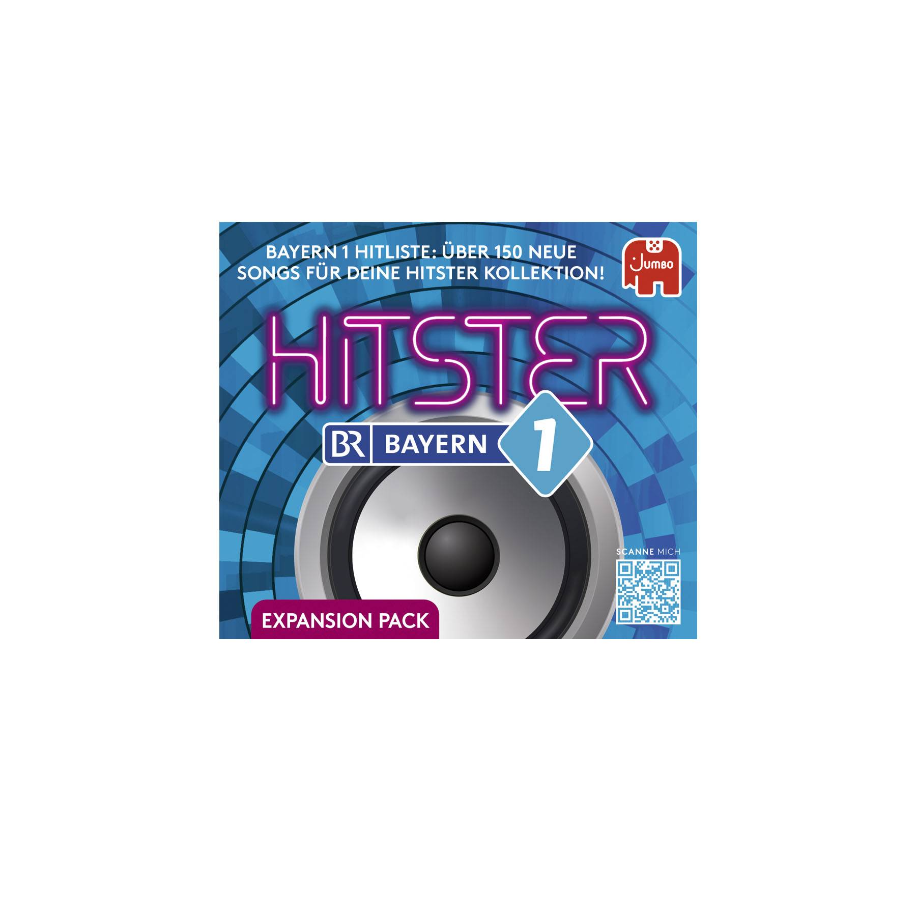 Jumbo Spiele 1110100472 Hitster Bayern 1 Expansion, Erweiterung, Deutsche Version