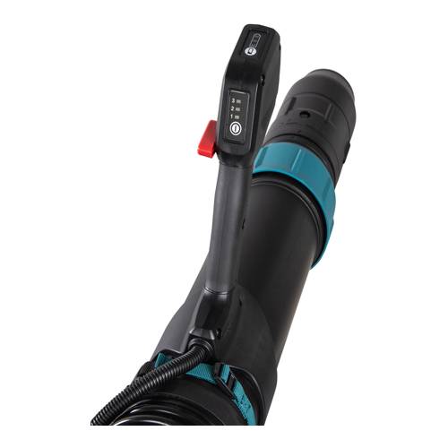 MAKITA UB004CZ - Akku-Rucksackgebläse (36V LXT & XGT | PDC-Connector | Blaskraft 5 - 28N | inkl. Düsengurt & Zubehör)