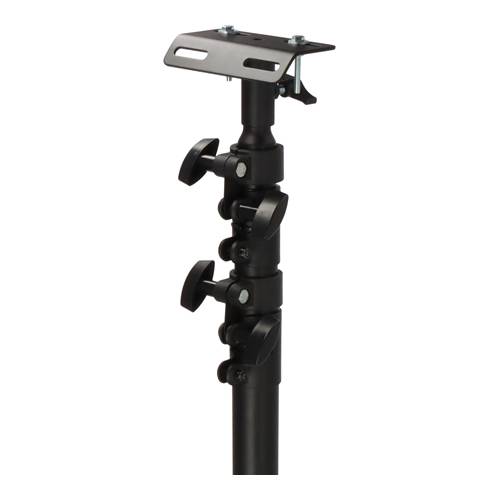 BRENNENSTUHL 1170310040 - Bau Teleskop-Stativ ST 302 für Baustrahler (Traglast max. 20,0kg | stufenlos einstellbar)