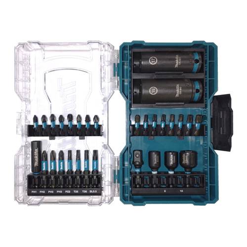 MAKITA E-22903 - Bit- und Schlagnuss-Set IMPACT BLACK für Akku-Schlagschrauber (30-teilig)
