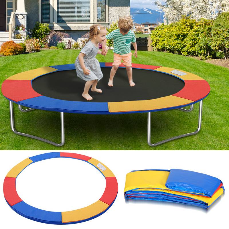 Trampolin Randabdeckung, Randschutz, Trampolinzubehör, Federabdeckung für Trampolin 305 cm Bunt