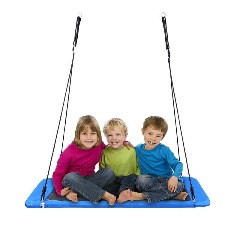Nestschaukel XXL 160CM Langschaukel Schaukel Swing Tellerschaukel Bis 300kg