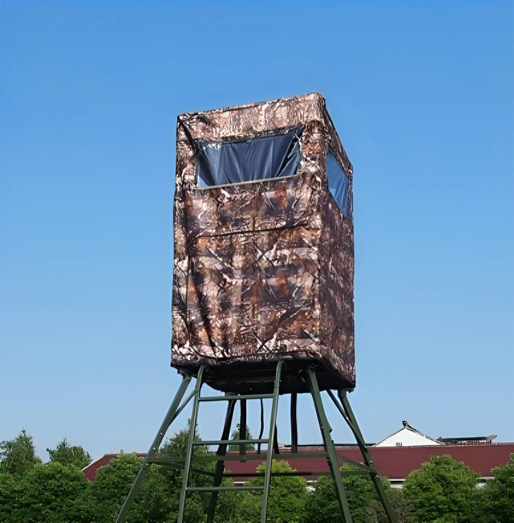 Berger + Schröter | Ersatzplane für 31773 Ansitzkanzel Wetterfester Kanzelüberzug Tarnoptik