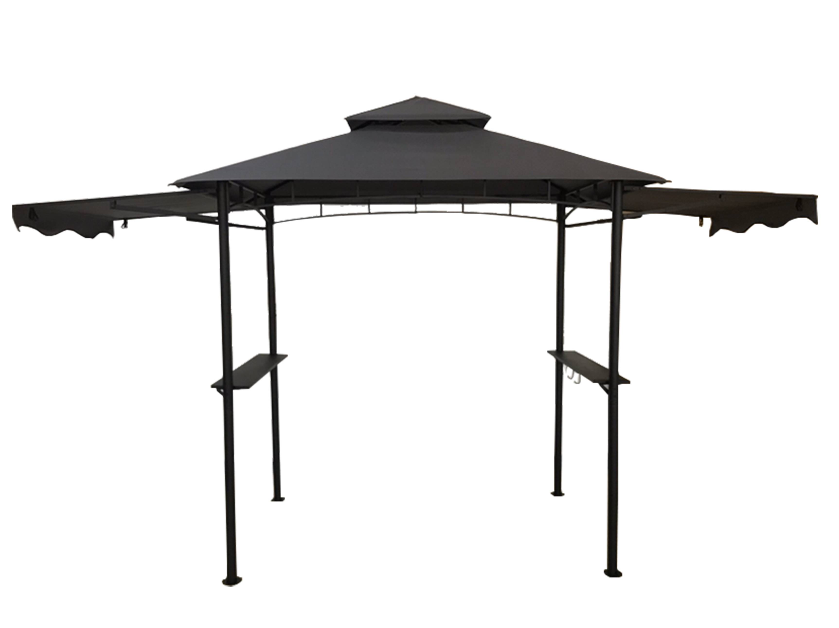 BBQ Grillpavillon anthrazit