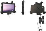 Brodit Aktive Halterung Aktive Halterung für feste Installation, für Geräte mit Schutzhülle, ohne Handschlaufe, USB-A Po