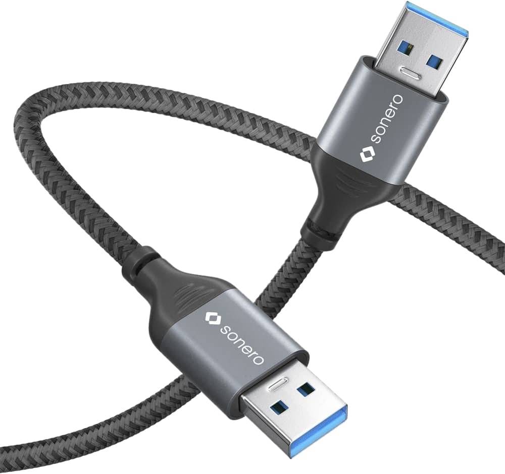 SONERO USB 3.0 Kabel SPC-U050-005 A/A 1,5m grau-schwarz