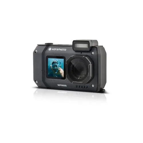 AgfaPhoto Realishot WP9500 – Wasserdichte Digitalkamera Schwarz - 24 MP, 18X Digitalzoom, 4K Videoaufnahme AgfaPhoto Realishot WP9500 – Wasserdichte Digitalkamera Schwarz - 24 MP, 18X Digitalzoom, 4K Videoaufnahme
