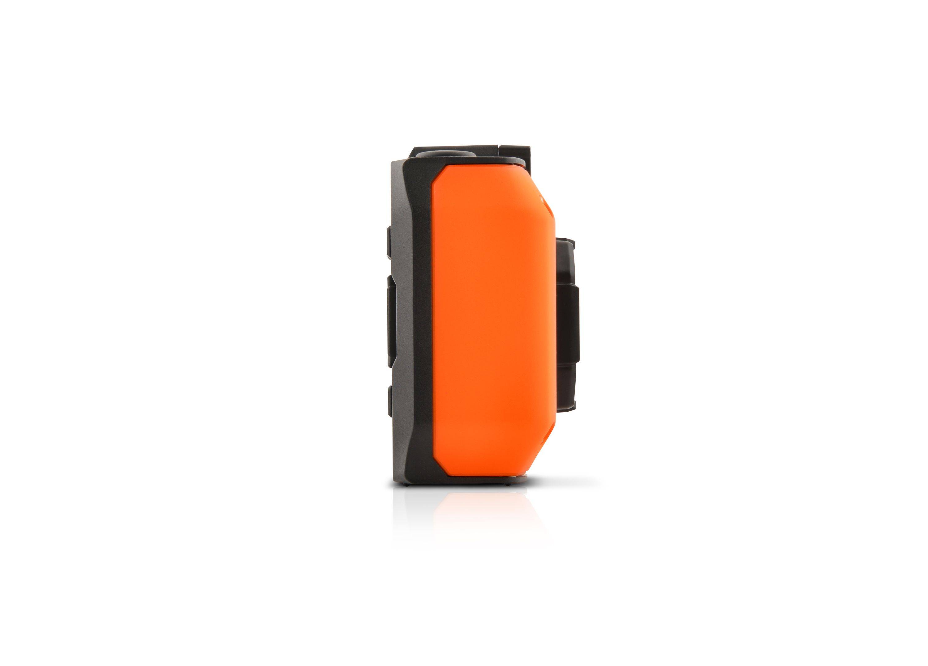 AgfaPhoto Realishot WP9500 – Wasserdichte Digitalkamera Orange - 24 MP, 18X Digitalzoom, 4K Videoaufnahme