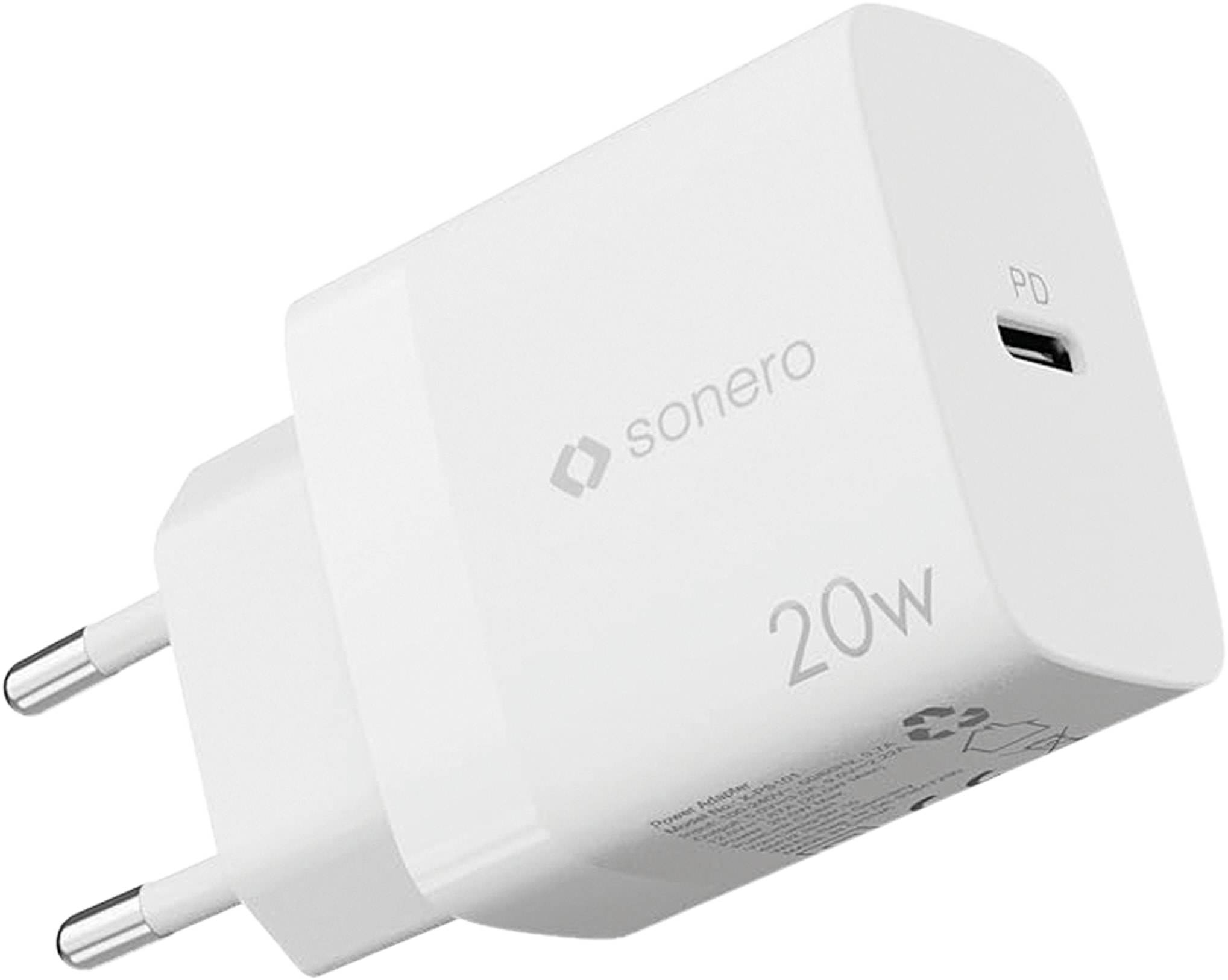 SONERO USB-C Ladegerät X-PS101, 1 Port, 20W, weiß