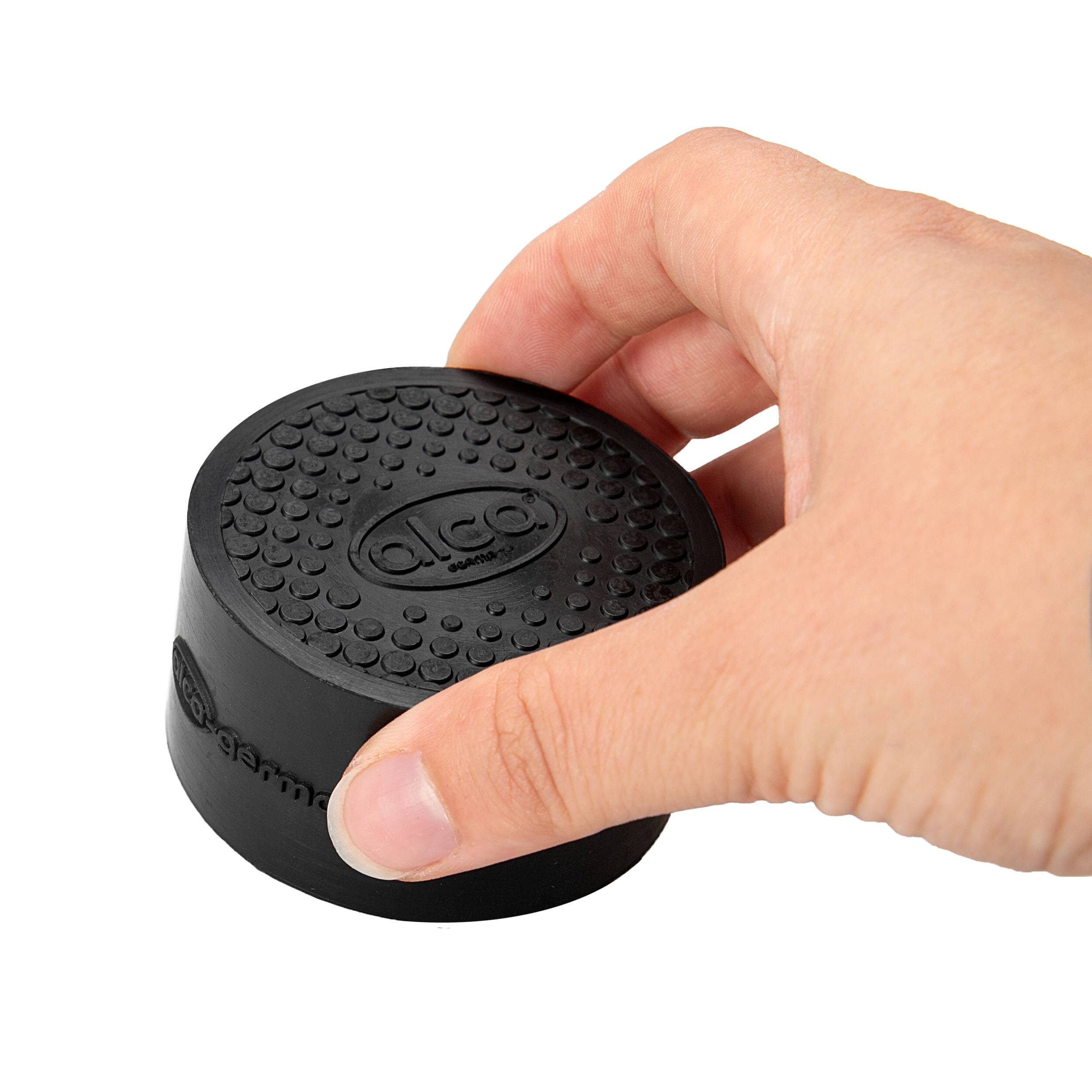 alca® Gummiauflage RubberPad M I Schutzpad für Unterstellheber Ø 40 mm I rutschfeste Gummi-Einlage für Wagenheber I