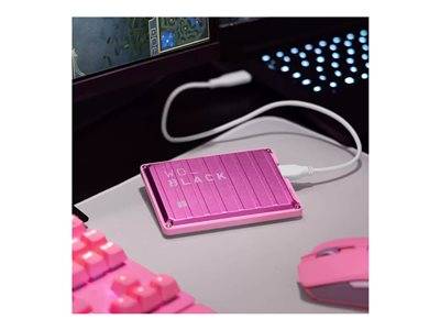 WD Black P10 Game Drive 2TB Pink Komponenten Speicherlaufwerke Externe HDDs