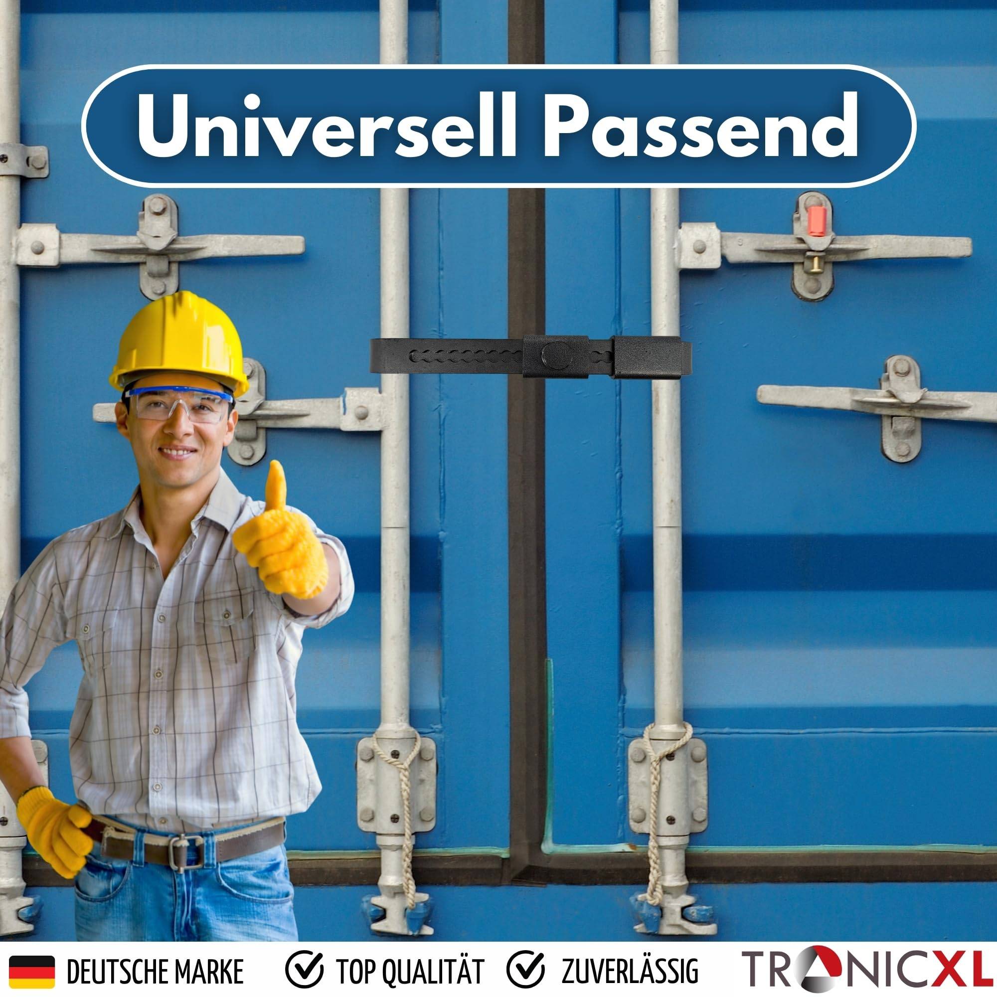 Containerschloss Container Schloss Stahlriegel aus gehärtetem Stahl Frachtcontainer Diebstahlschutz Baucontainer