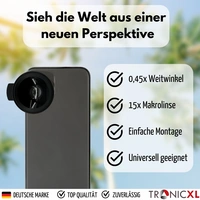 Smartphone Makro Objektiv Linse Aufsatz 2-in-1 Handy-Kamera-Objektiv-Set Weitwinkel Telefonkamera kompatibel mit iPhone Samsung Pixel Android Smartphone Makro Objektiv Linse Aufsatz 2-in-1 Handy-Kamera-Objektiv-Set Weitwinkel Telefonkamera kompatibel mit iPhone Samsung Pixel Android
