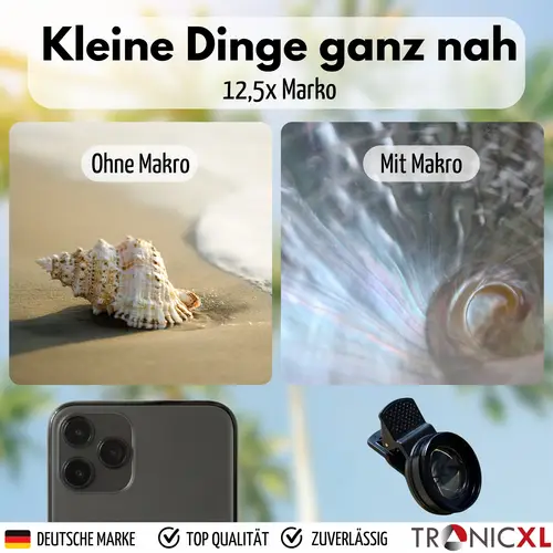 Smartphone Makro Objektiv Linse Aufsatz 2-in-1 Handy-Kamera-Objektiv-Set Weitwinkel Telefonkamera kompatibel mit iPhone Samsung Pixel Android Smartphone Makro Objektiv Linse Aufsatz 2-in-1 Handy-Kamera-Objektiv-Set Weitwinkel Telefonkamera kompatibel mit iPhone Samsung Pixel Android