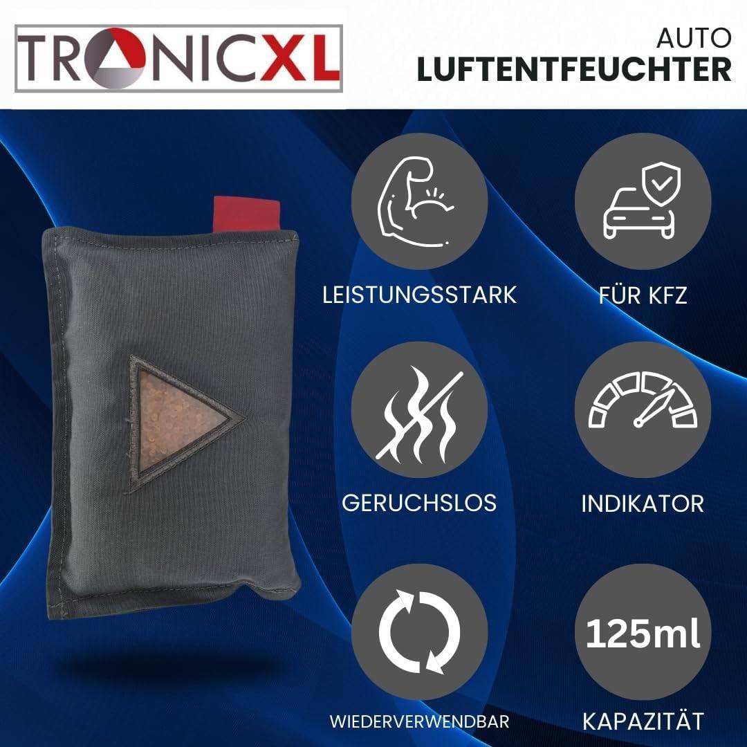 4x Auto Luftentfeuchter wiederverwendbar Zubehör für KFZ PKW Wohnmobil LKW Wohnwagen Anhänger Camping