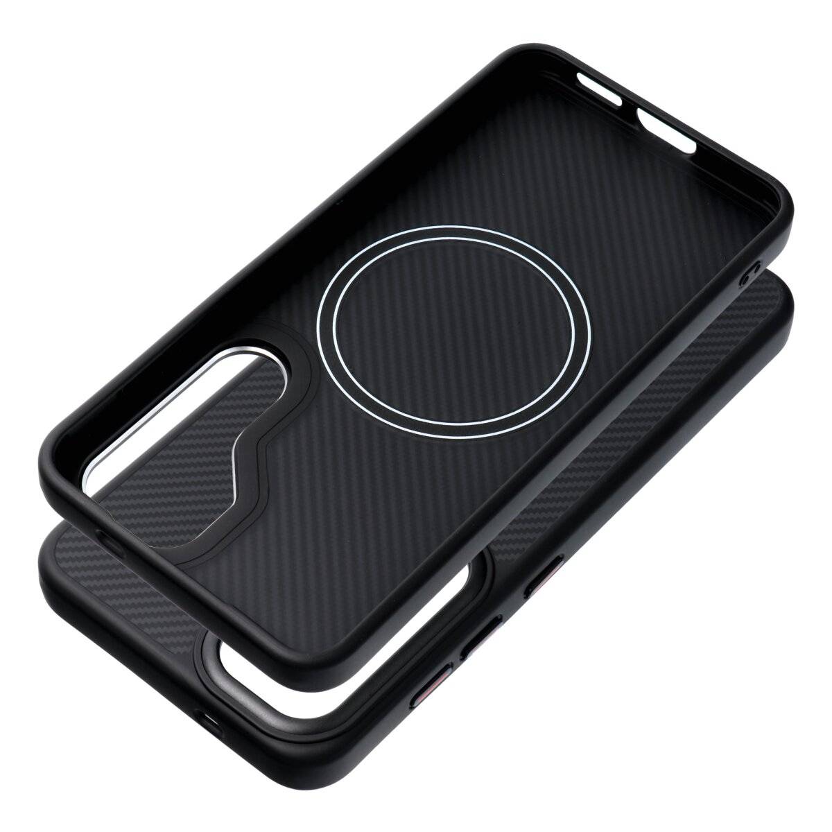 Flexible Carbon Elite Hülle kompatibel mit Magsafe iPhone 15 Pro Max