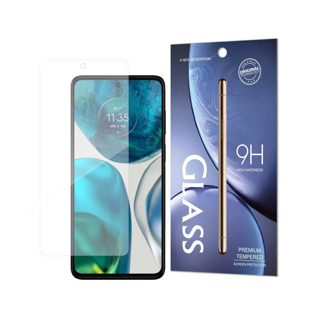 2er Pack Schutzglas 9H für MOTOROLA MOTO G75 Displayschutzfolie