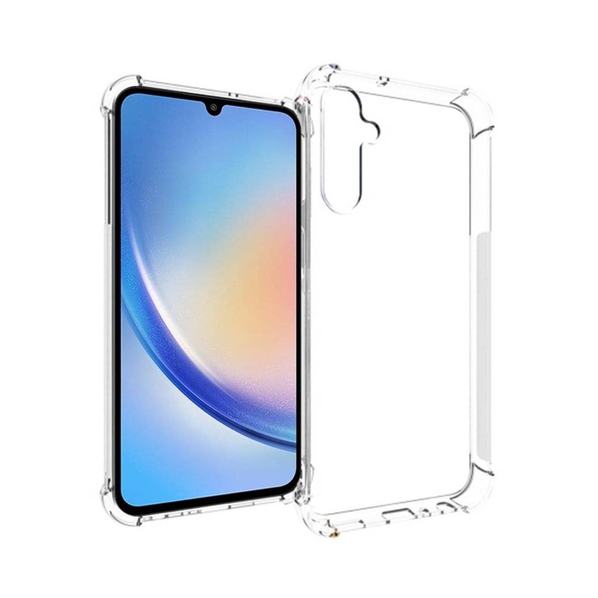 Hülle kompatibel mit SAMSUNG GALAXY S25 Antishock Case transparent