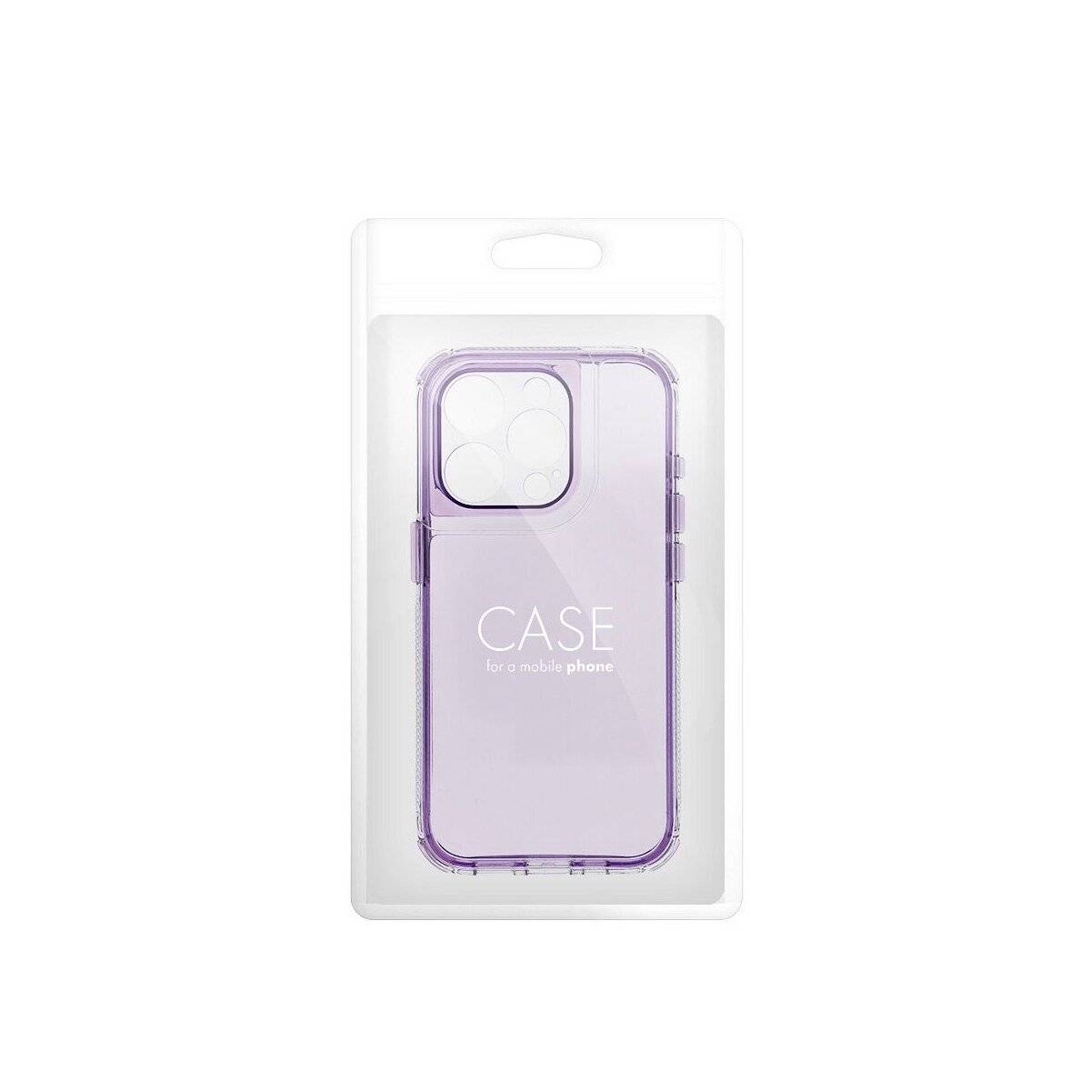 Matrix Clear Case Handyhülle kompatibel mit iPhone 16e (SE 4 2025) Lila