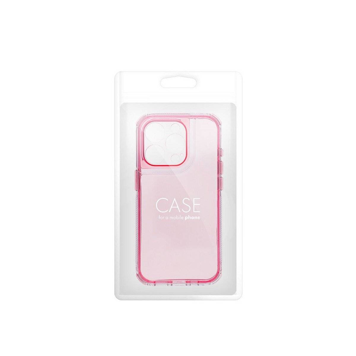 Matrix Clear Case Handyhülle kompatibel mit Samsung Galaxy S25 Plus Pink