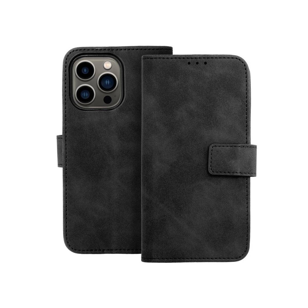 Tasche Holster Schutzhülle Magnet Standfunktion Hülle kompatibel mit Samsung Galaxy S25 Plus Schwarz
